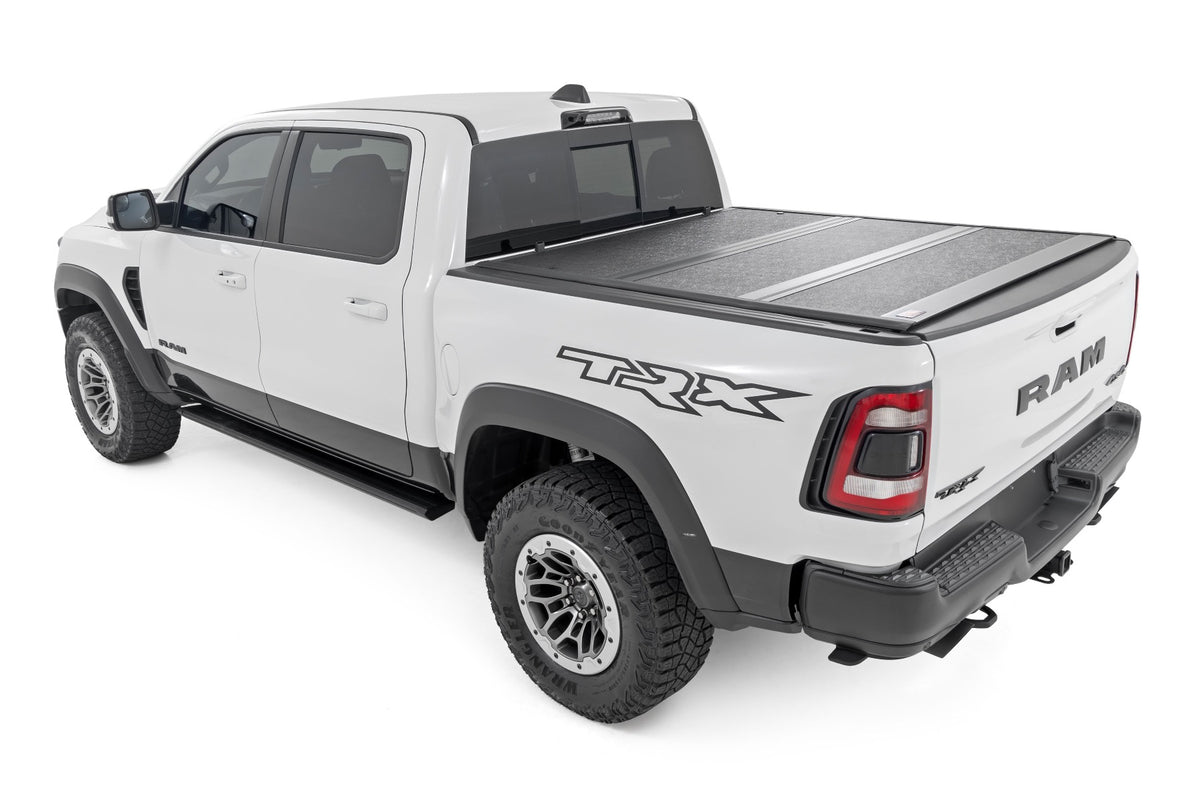 Hard Low Profile Bed Cover | 5&#39;7&quot; Bed | No Rambox | Ram 1500 (19-24)/1500 TRX (21-24) 