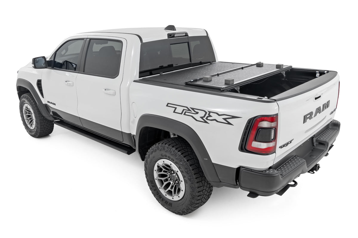 Hard Low Profile Bed Cover | 5&#39;7&quot; Bed | No Rambox | Ram 1500 (19-24)/1500 TRX (21-24) 