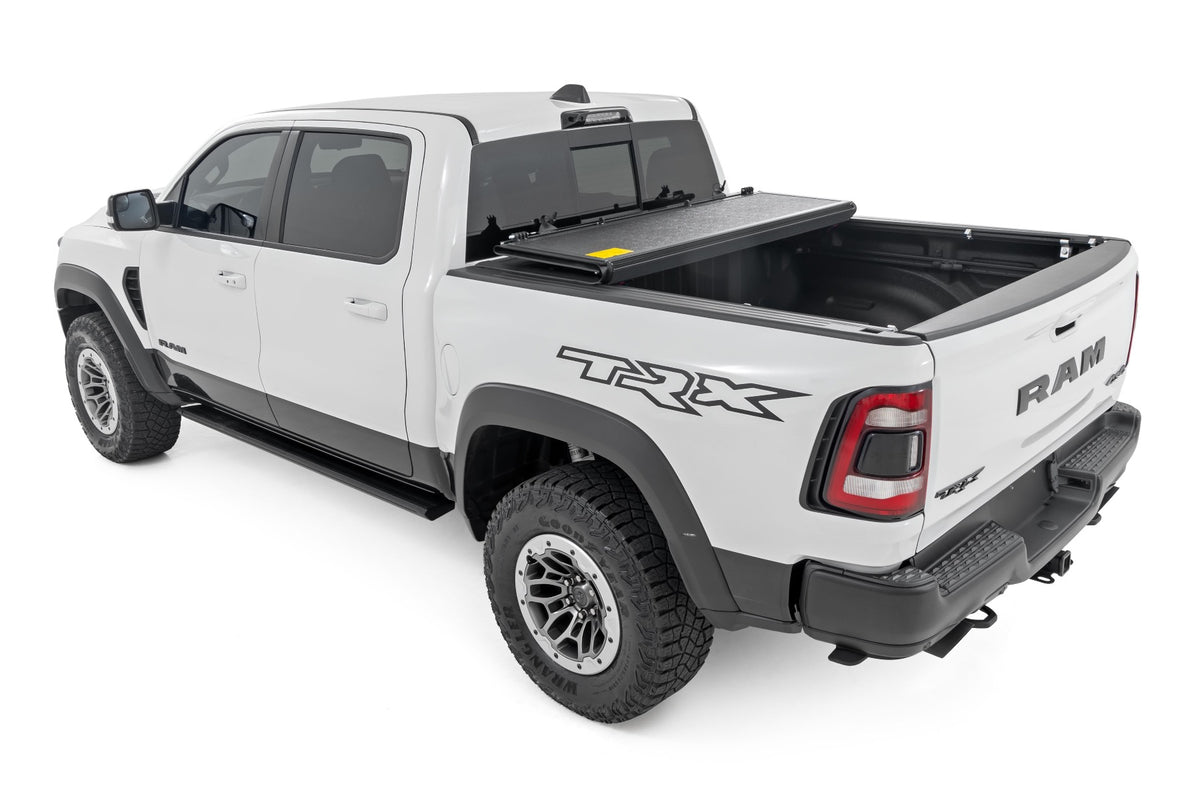 Hard Low Profile Bed Cover | 5&#39;7&quot; Bed | No Rambox | Ram 1500 (19-24)/1500 TRX (21-24) 