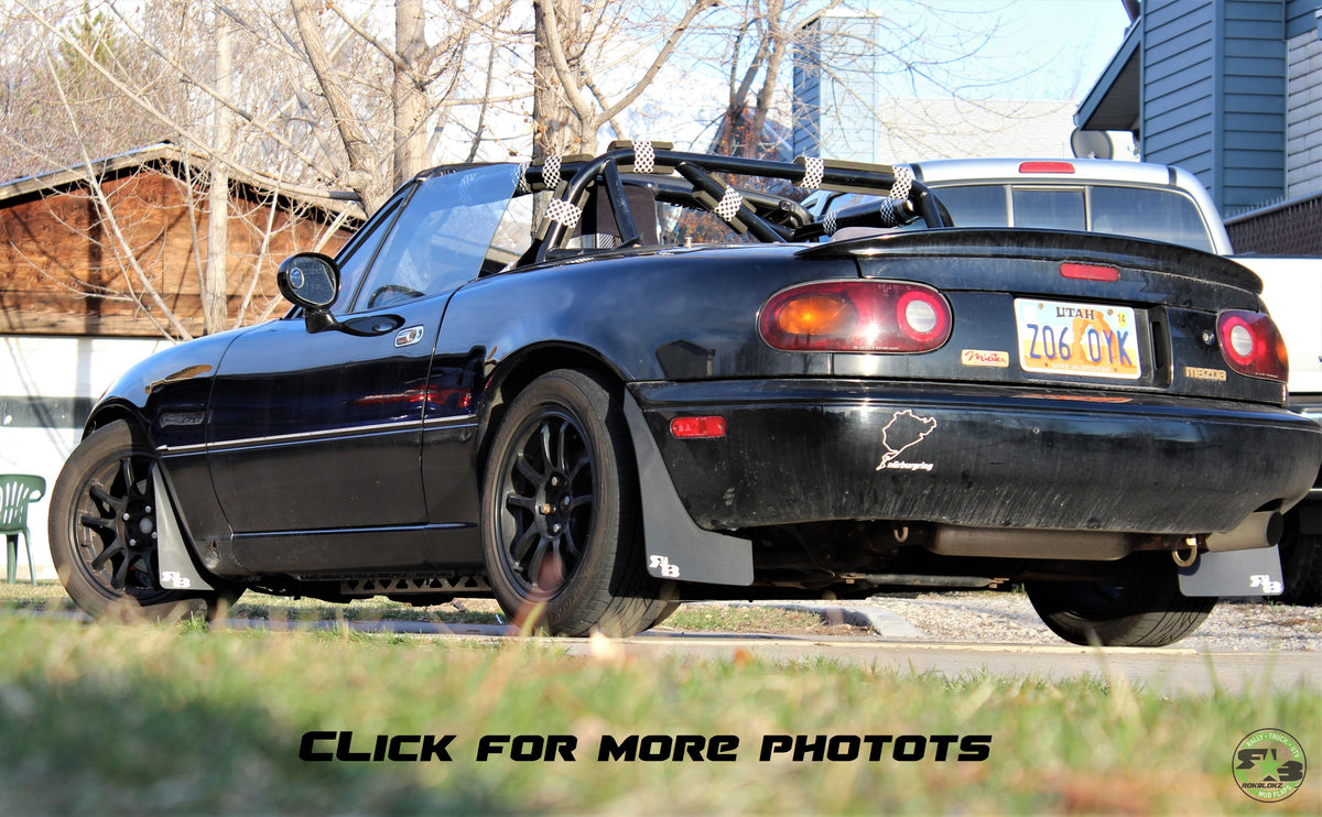 RokBlokz - Mazda Miata 1990-1997 Rally Mud Flaps