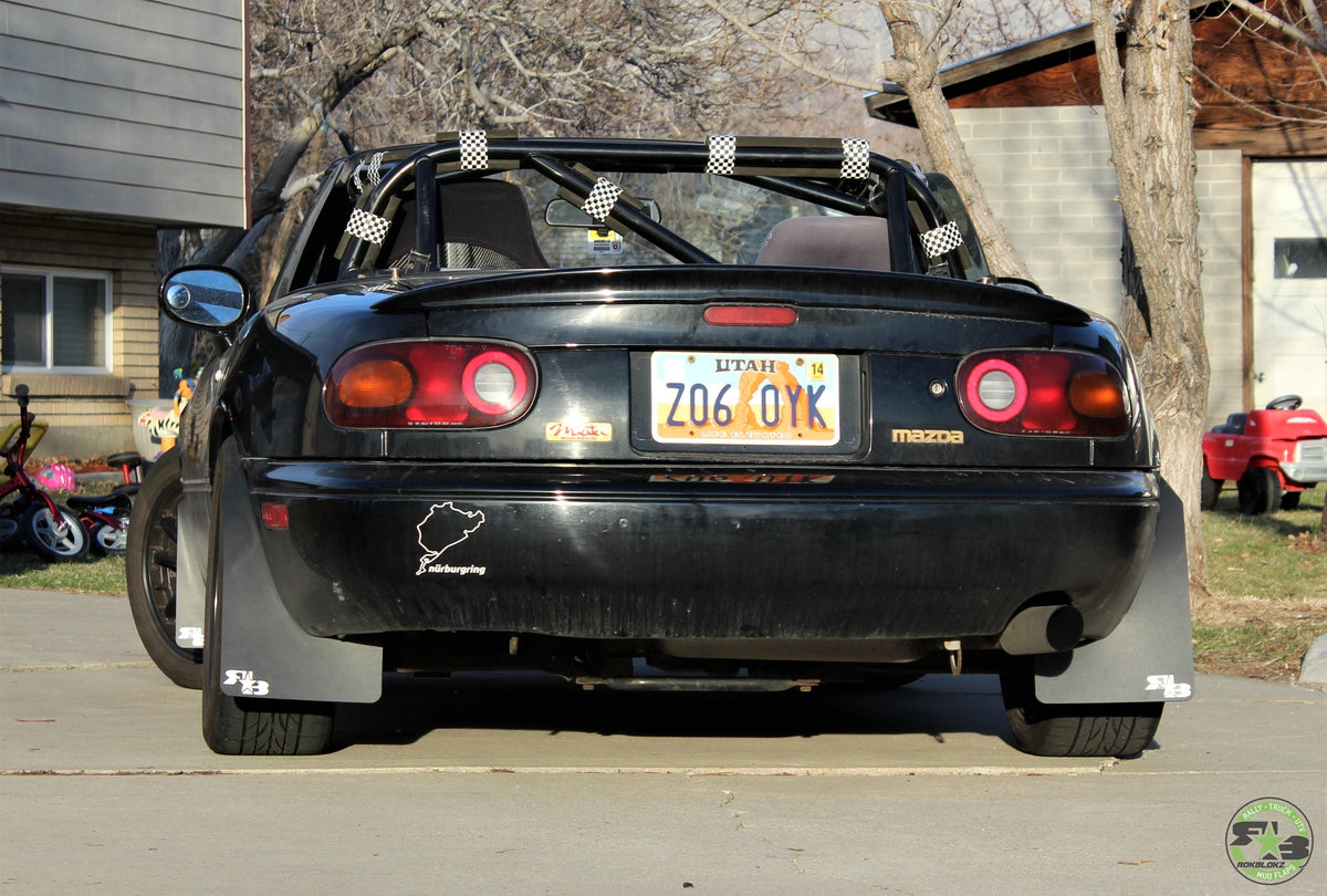 RokBlokz - Mazda Miata 1990-1997 Rally Mud Flaps