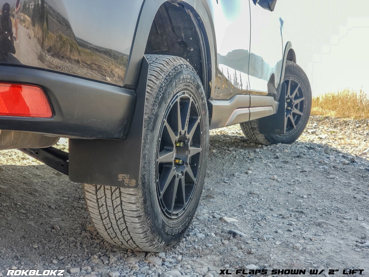 RokBlokz - Subaru Forester WILDERNESS 2022+ Rally Mud Flaps