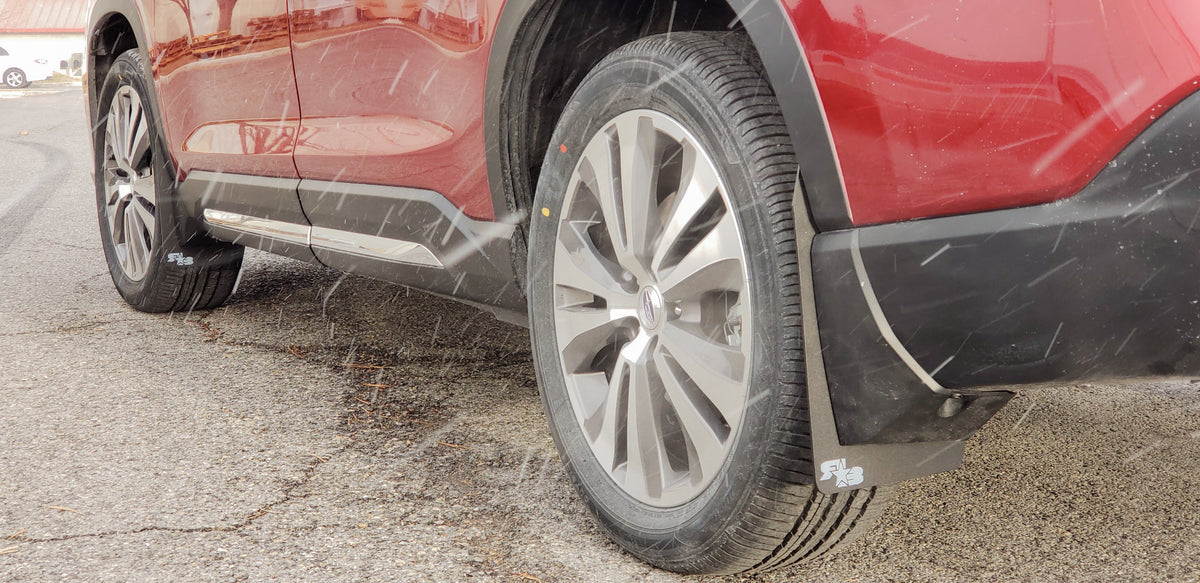 2019 Subaru Ascent with Black Original length flaps by Rokblokz