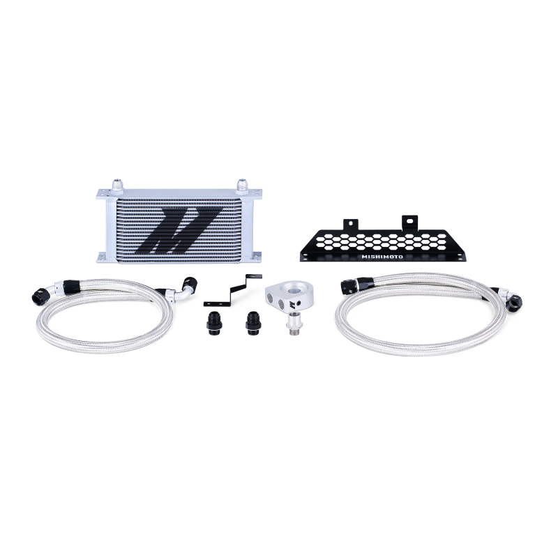 Mishimoto 13+ Ford Focus ST Non-Thermostatic Oil Cooler Kit - Silver - MMOC-FOST-13