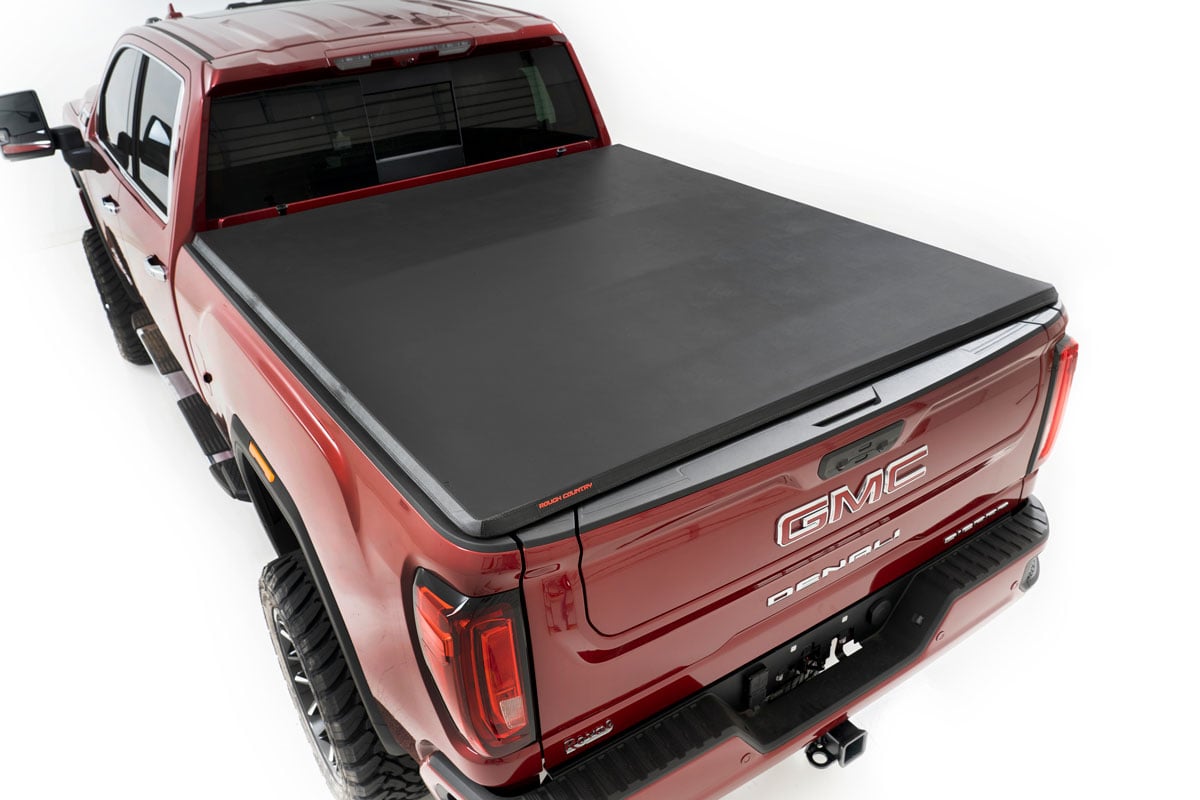 Soft Tri-Fold Bed Cover | 6&#39;9&quot; Bed | Chevy/GMC 2500HD/3500HD (20-24)