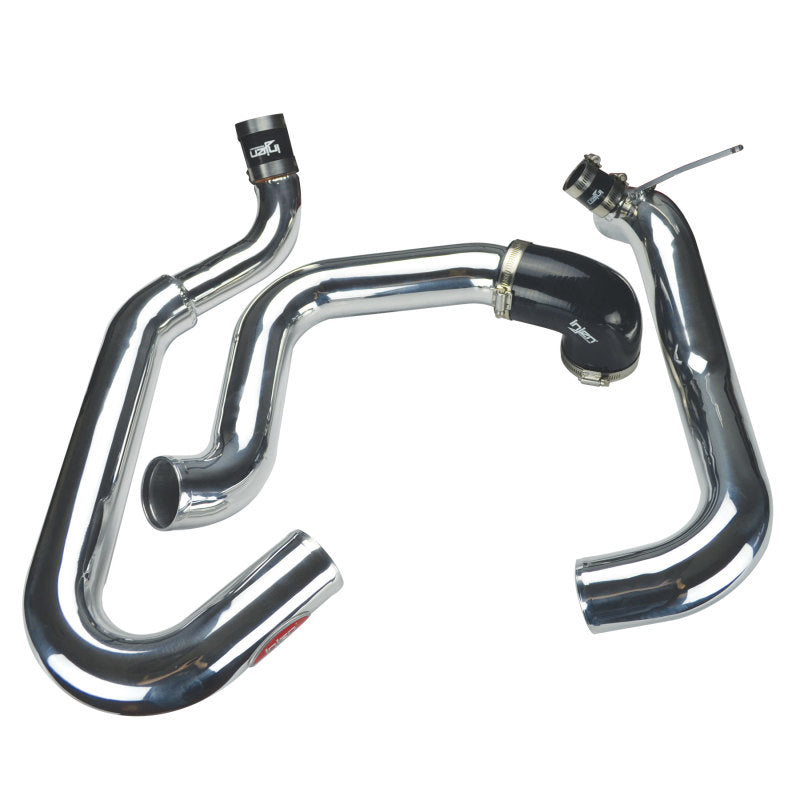 Injen 03-06 Evo 8/9/MR Cast Aluminum Intake System w/ Full Intercooler Piping Polished Short Ram Int - SP1898P