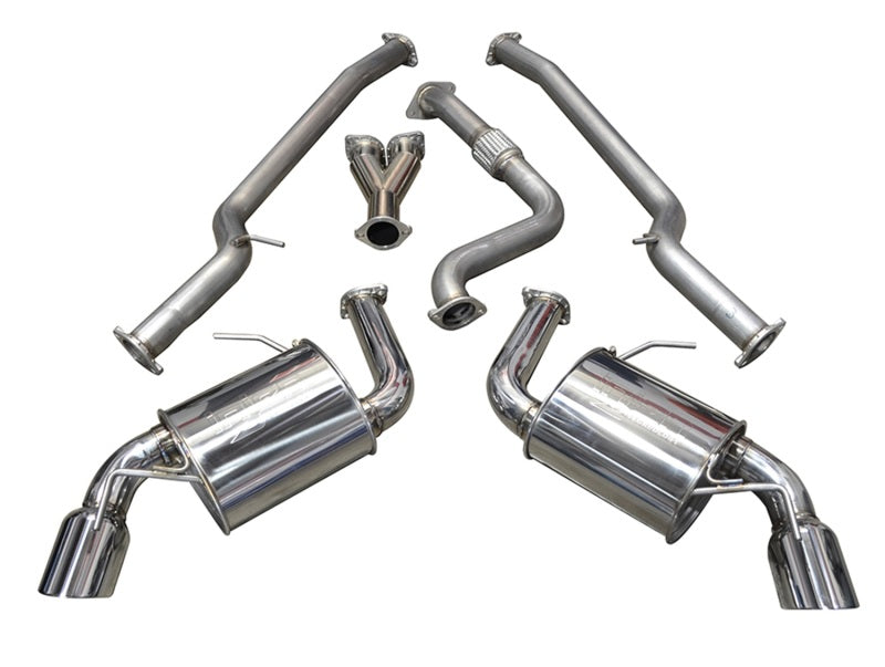 Injen 16-20 Chevy Camaro 2.0L 4 Cyl Full 3in Cat-Back Stainless Steel Exhaust w/SS Flanges &amp; Y Pipe - SES7300