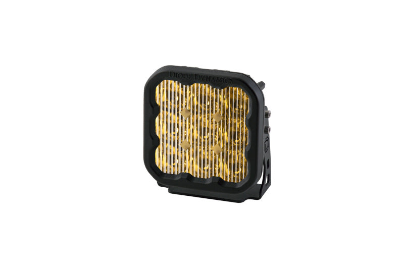 Diode Dynamics SS5 LED Pod Pro - Yellow Driving (Single) - DD6783S