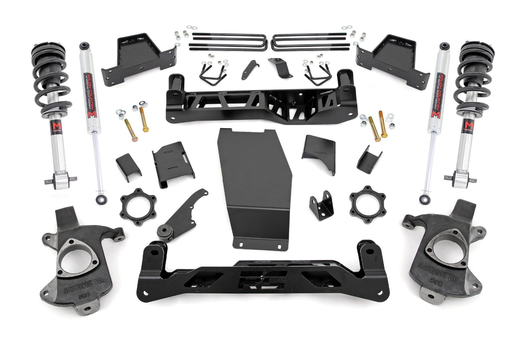 6 Inch Lift Kit | Cast Steel | M1 Struts/M1 | Chevy/GMC 1500 (14-18 & Classic)