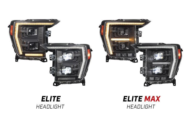 Diode Dynamics 2021+ Ford F-150 Elite Max LED Headlamps - DD5167