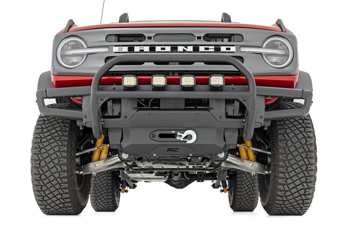 Nudge Bar | 20 Inch Chrome Single Row LED | OE Modular Steel | Ford Bronco (21-24)