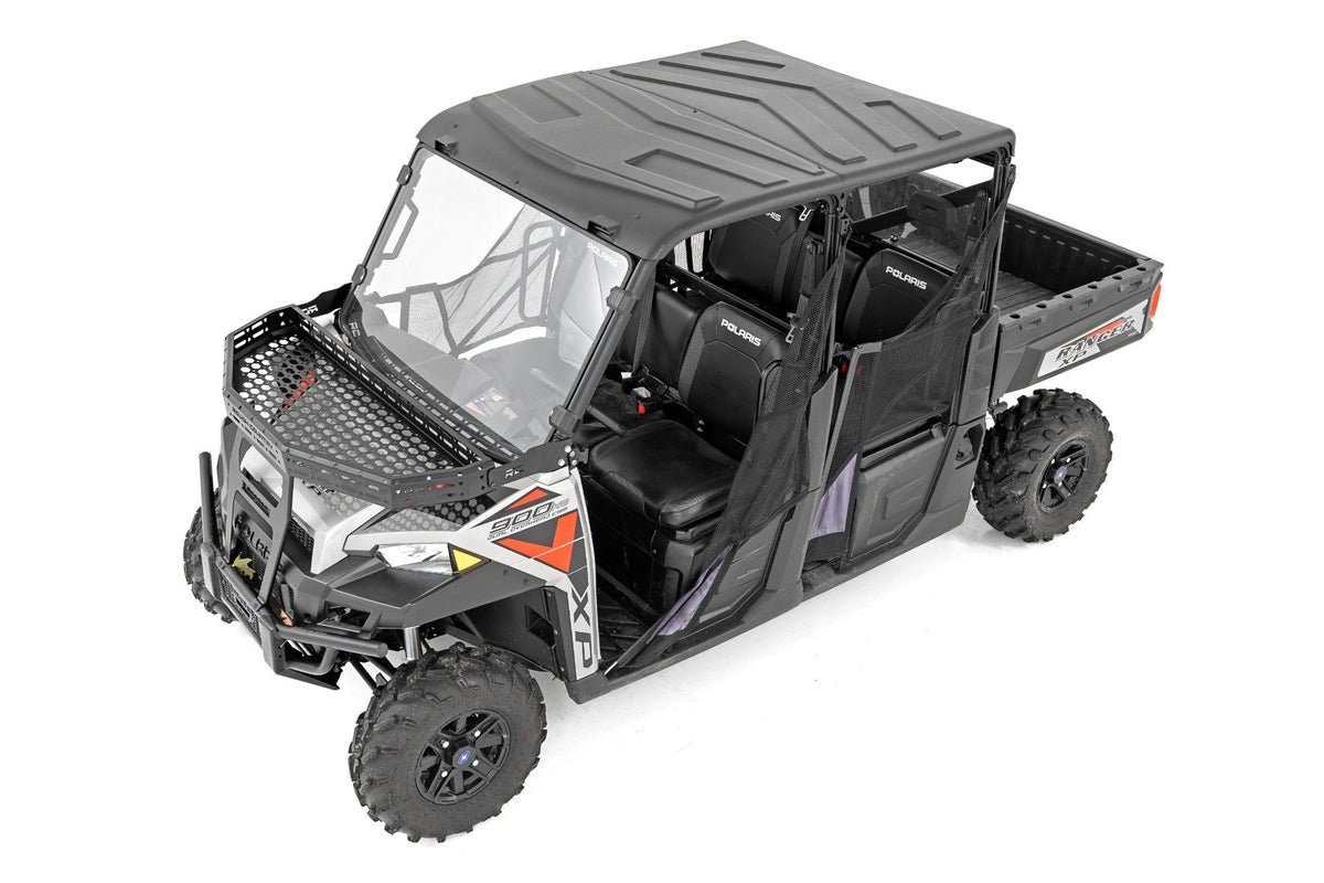 Front Cargo Rack | 6&quot; Black Slimline | Polaris Ranger XP 900/Ranger XP 1000