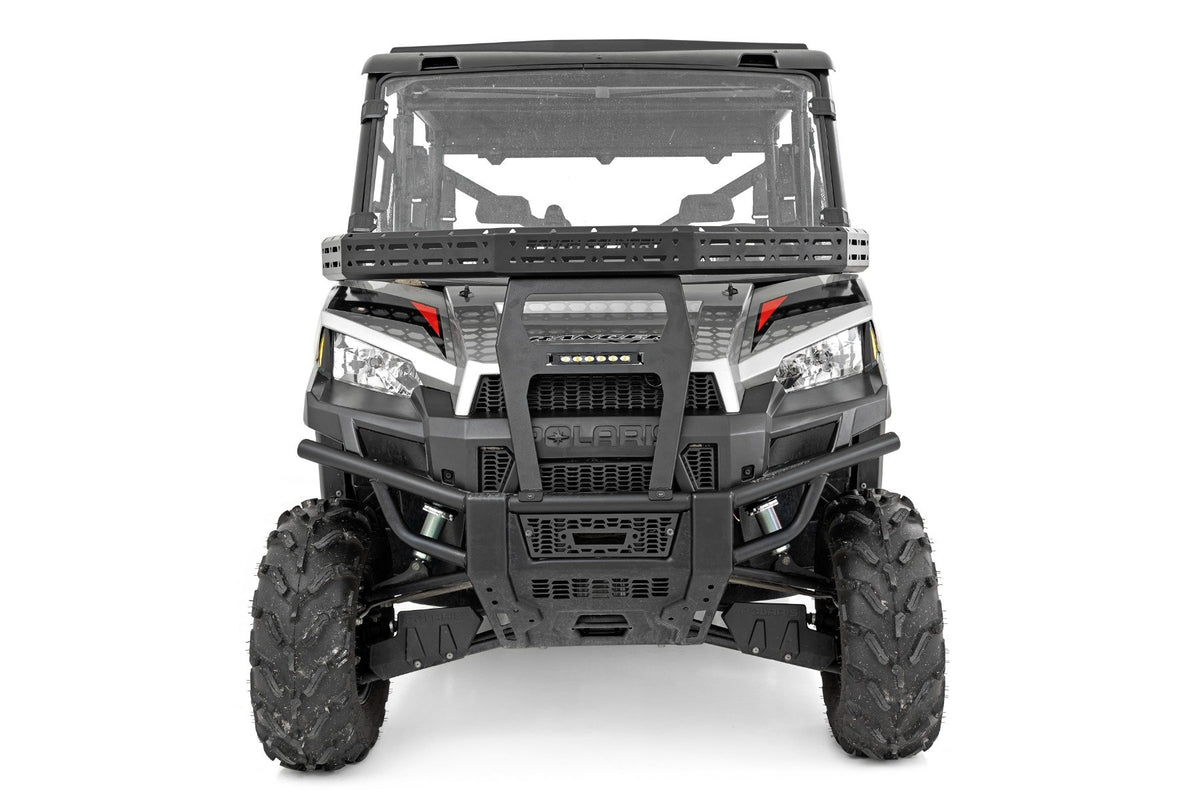 Front Cargo Rack | 6&quot; Black Slimline | Polaris Ranger XP 900/Ranger XP 1000