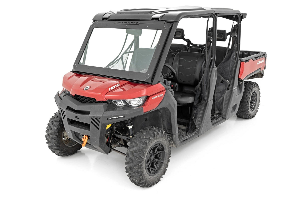 Electric Tilt Windshield | Glass | Can-Am Defender HD 8/HD 9/HD 10