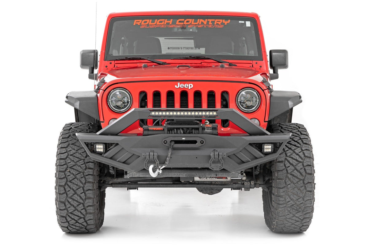 High Clearance LED Flat Fender Flare Kit | UV Treated | Jeep Wrangler JK (07-18)