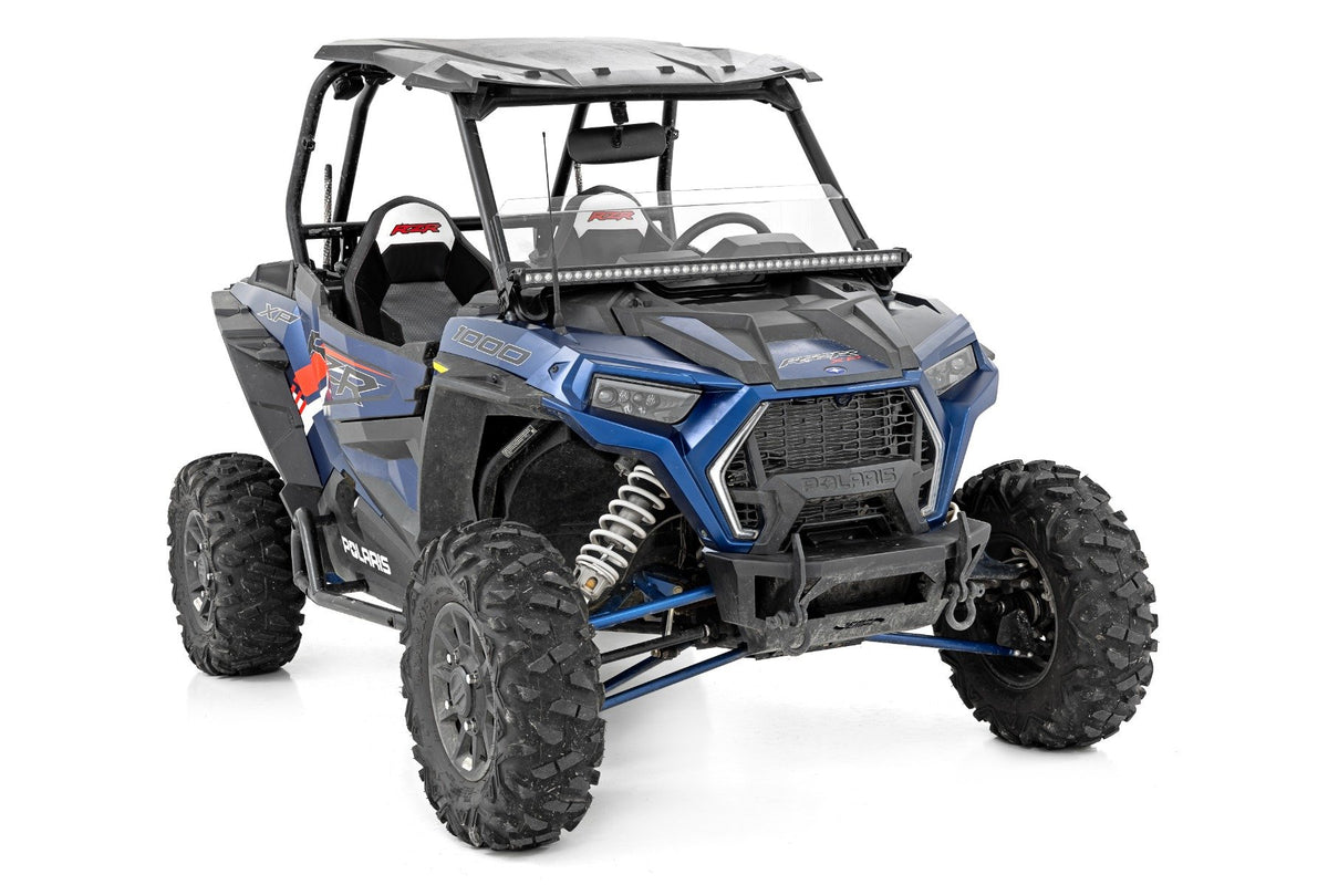 LED Light Kit | Front Mount | 40&quot; Black Single Row | Polaris RZR XP 1000