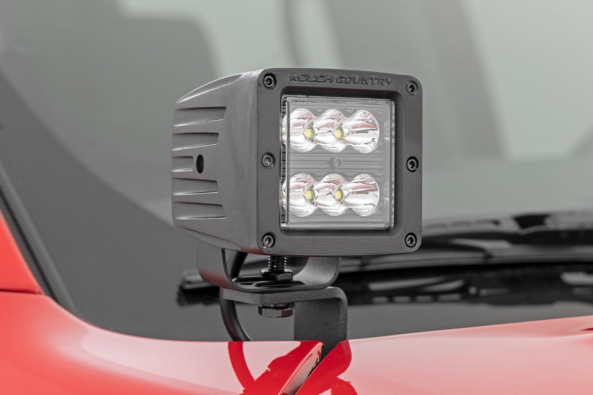 LED Light Kit | Ditch Mount | 2&quot; Spectrum Pair | Spot | Nissan Frontier (22-24)