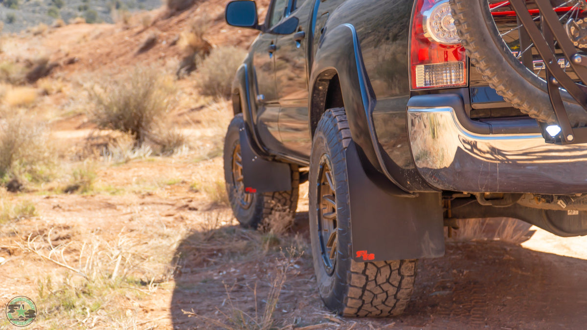 RokBlokz - Toyota Tacoma (2nd Gen) 2005-2015 Mud Flaps for Over-Sized Tires