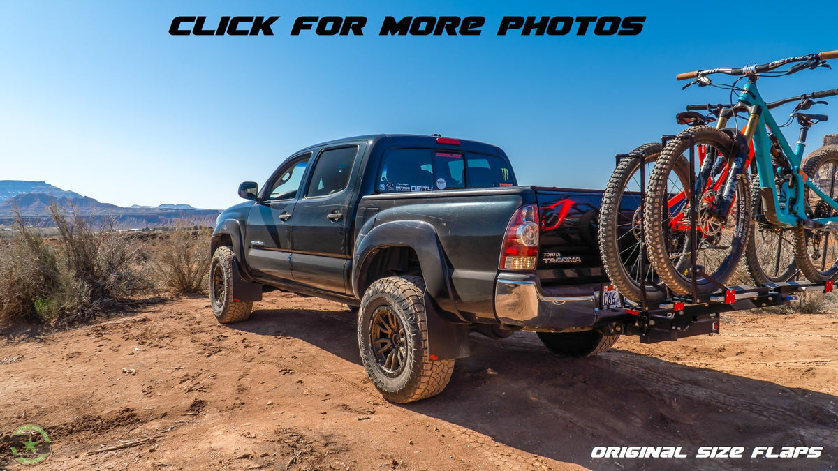 RokBlokz - Toyota Tacoma (2nd Gen) 2005-2015 Mud Flaps for Over-Sized Tires