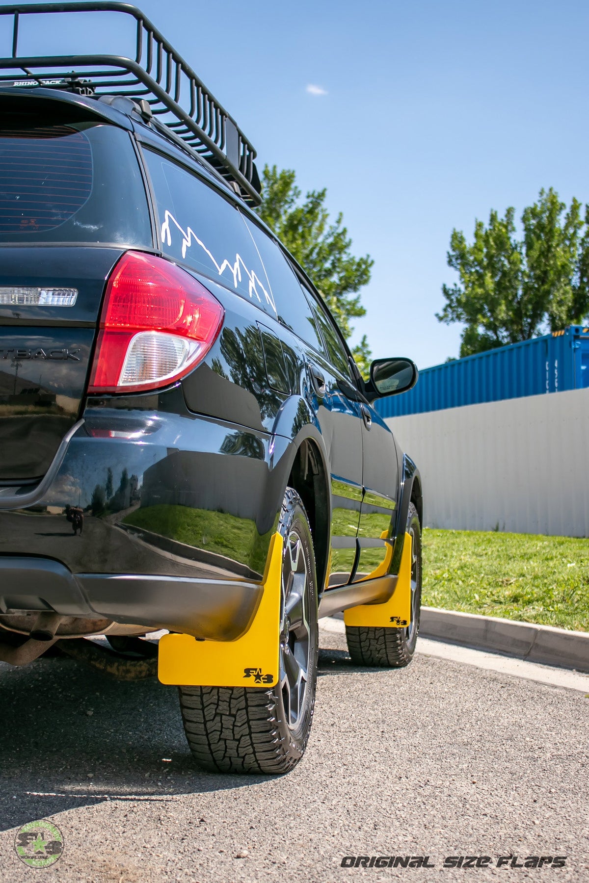 RokBlokz - Subaru Outback 2008-2009 Rally Mud Flaps