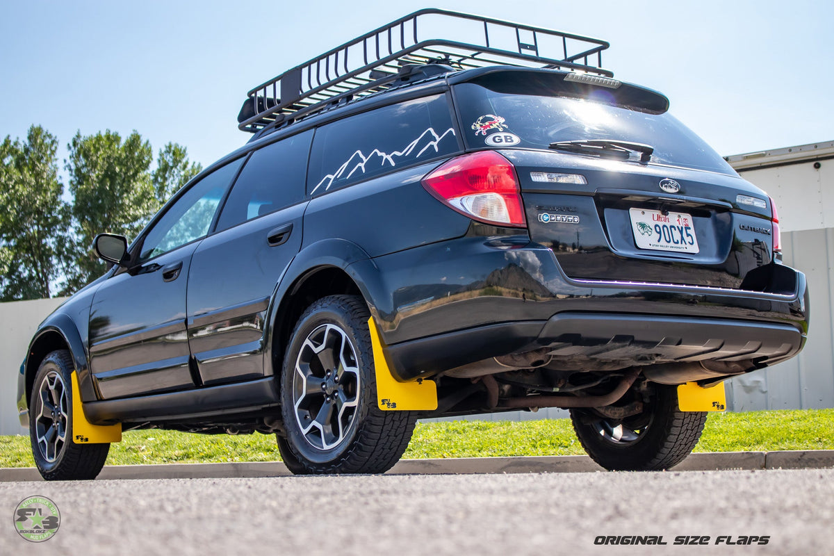 RokBlokz - Subaru Outback 2008-2009 Rally Mud Flaps