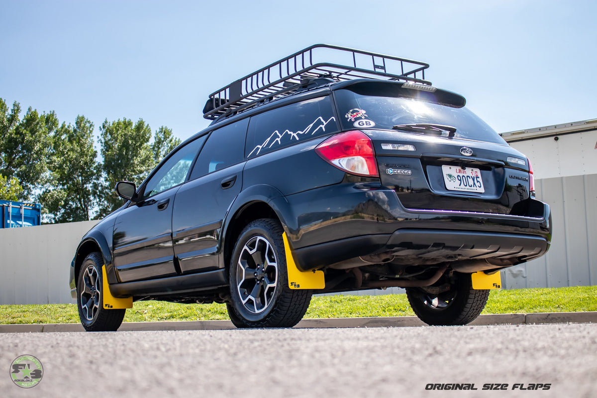 RokBlokz - Subaru Outback 2008-2009 Rally Mud Flaps