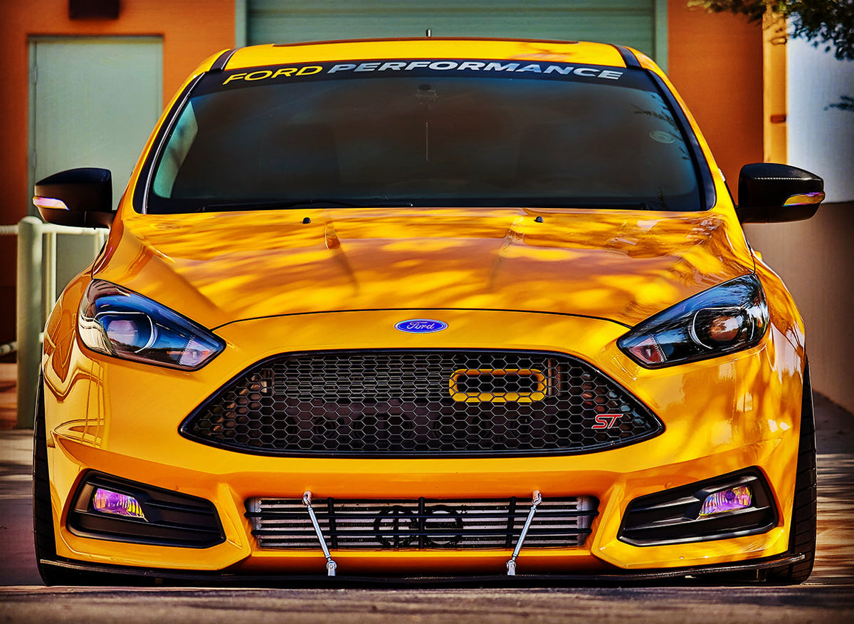 2013-2018 Ford Focus ST Ram Air BIG MOUTH (w/flare) - Intake Snorkel | Velossa Tech Design