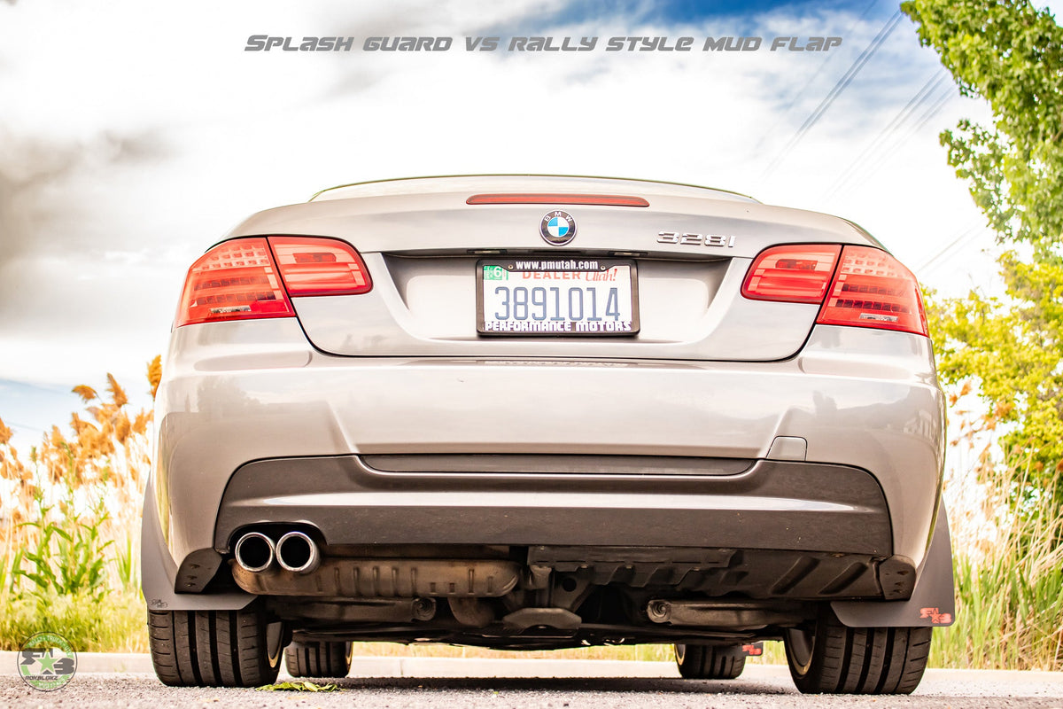 2013 BMW E93 328i Ft. Rokblokz Rally Mud Flaps &amp; Splash Guards