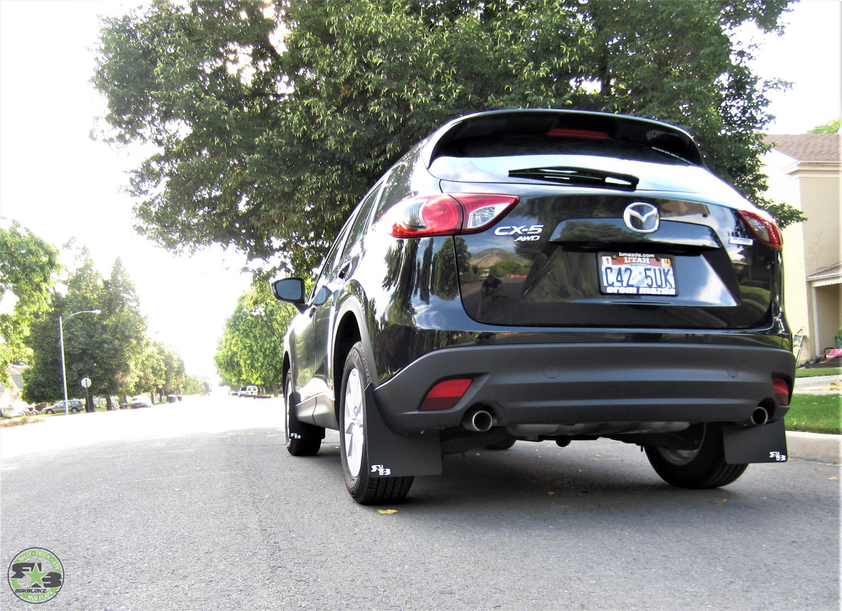 RokBlokz - Mazda CX-5 (KE) 2013-2016.5 Rally Mud Flaps