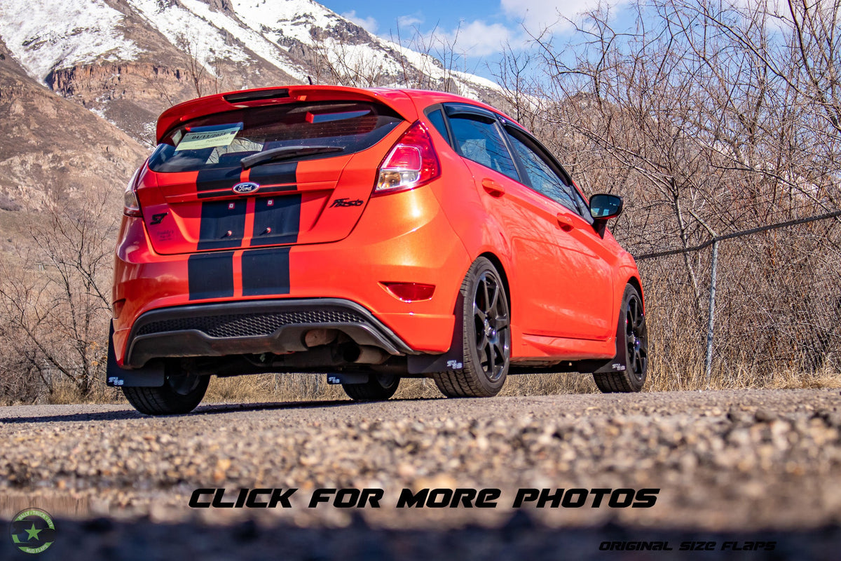 RokBlokz - Ford Fiesta ST (6th Gen) 2014-2019 Rally Mud Flaps