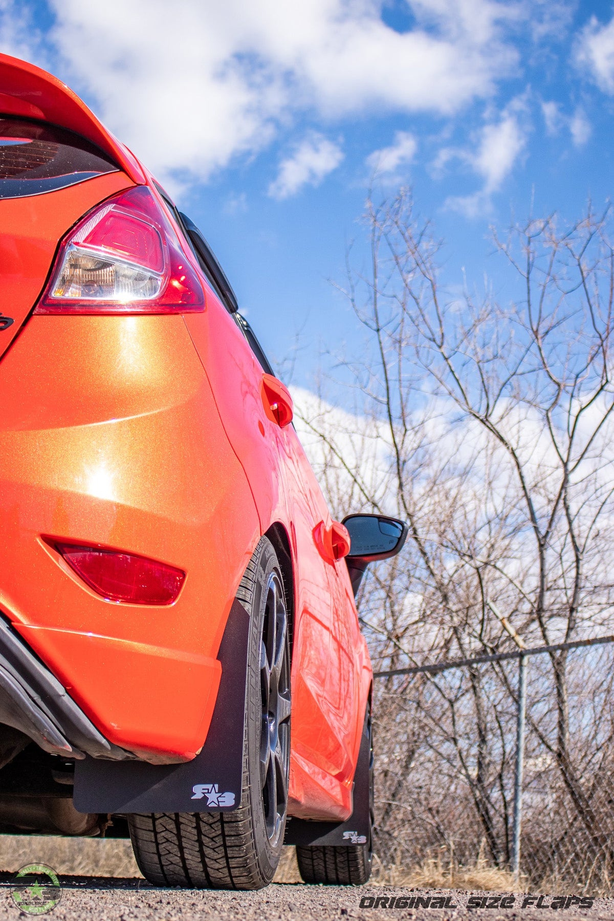 RokBlokz - Ford Fiesta ST (6th Gen) 2014-2019 Rally Mud Flaps