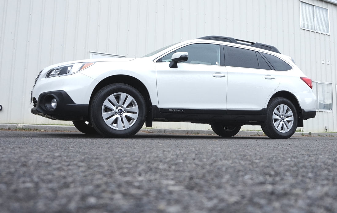 2019 Outback featuring Original Mud flaps by Rokblokz in Black