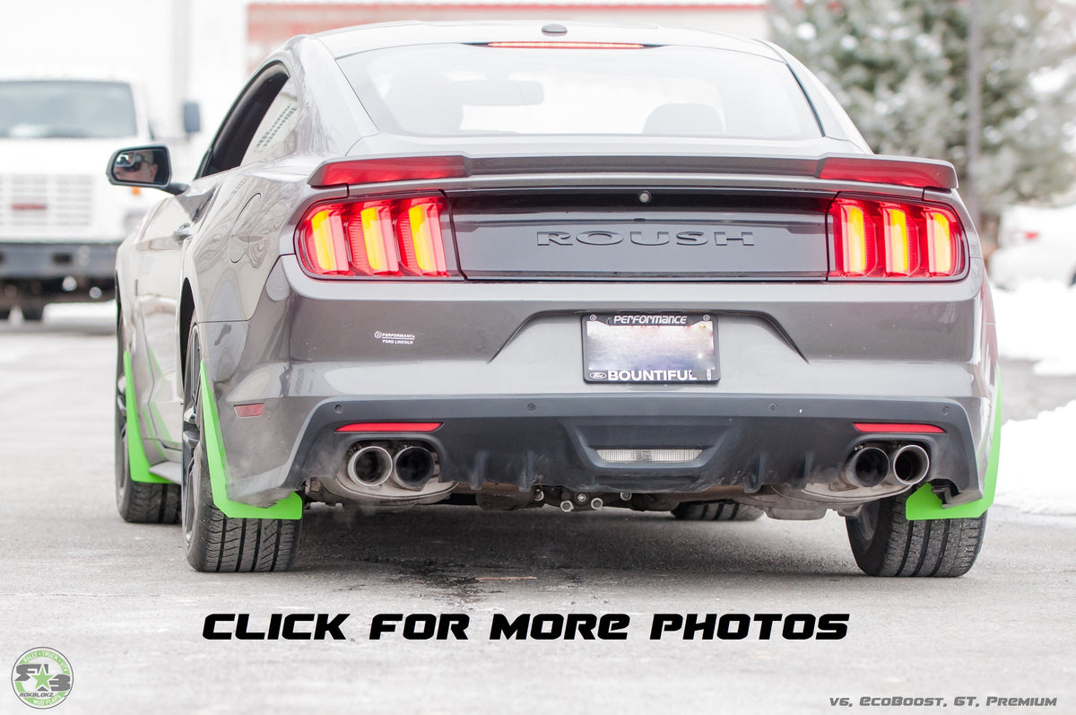 RokBlokz - Ford Mustang Splash Guards 2015-2023