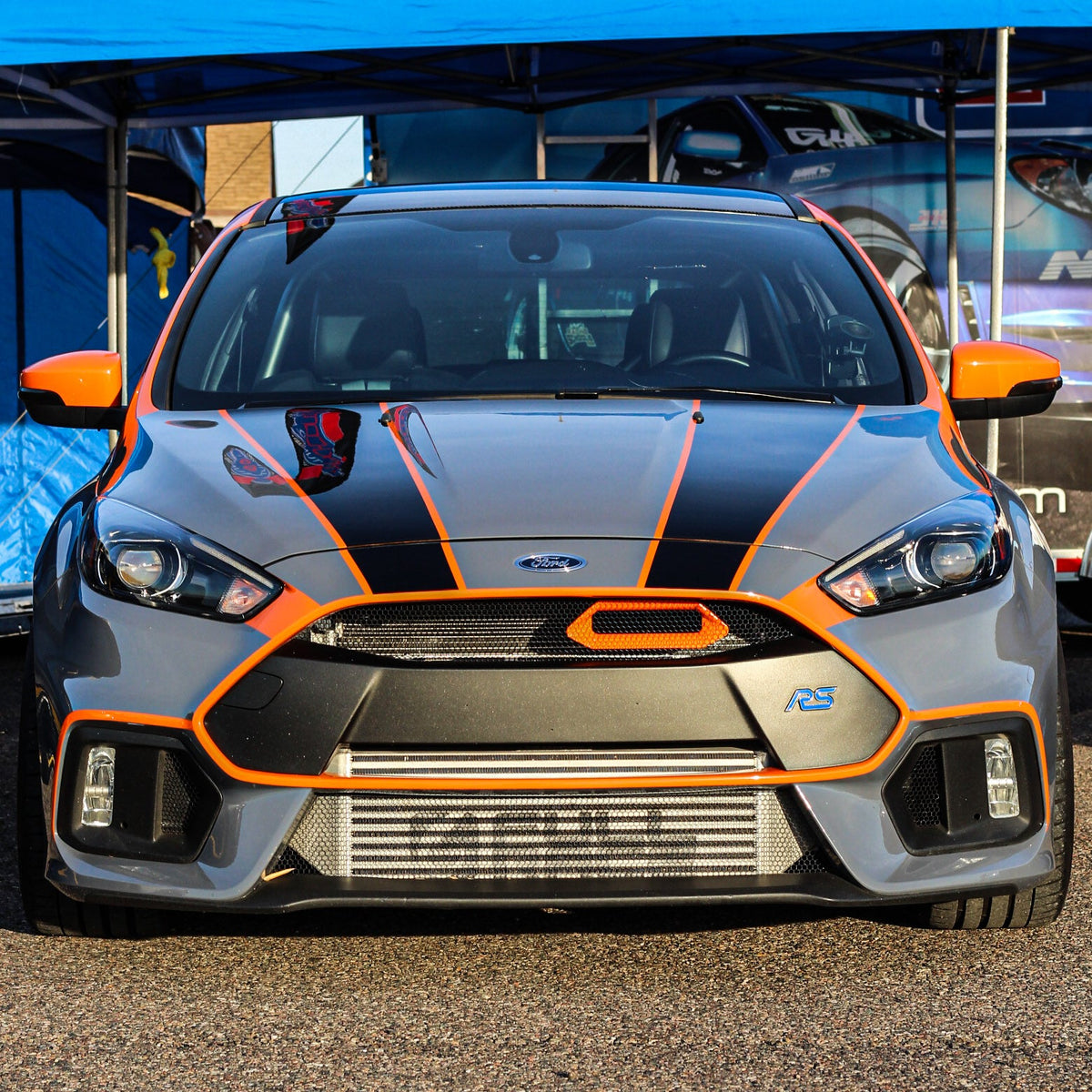 2016-2018 Ford Focus RS BIG MOUTH Ram Air Intake Snorkel | Velossa Tech Design