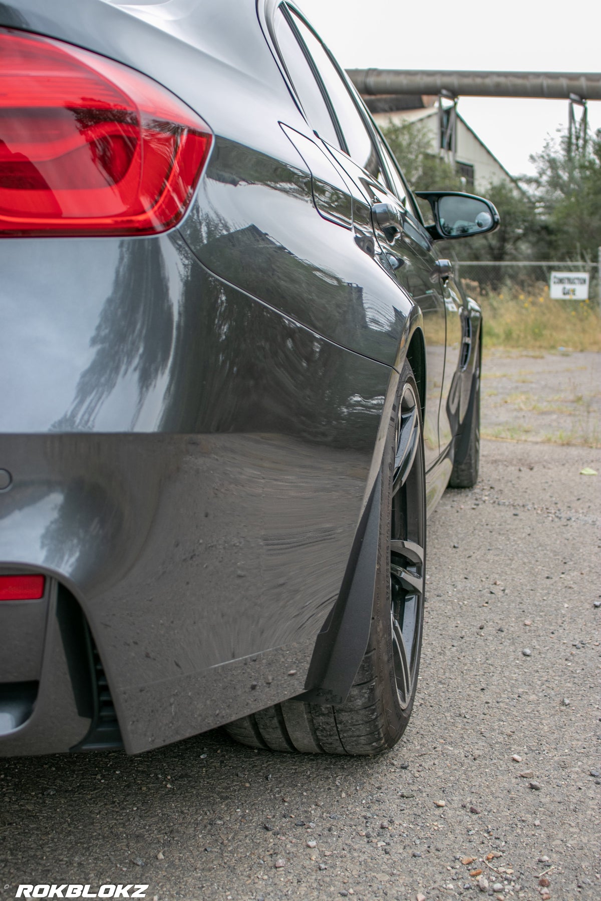 14-18 F80 BMW M3 featuring Splash Guards in black by Rokblokz