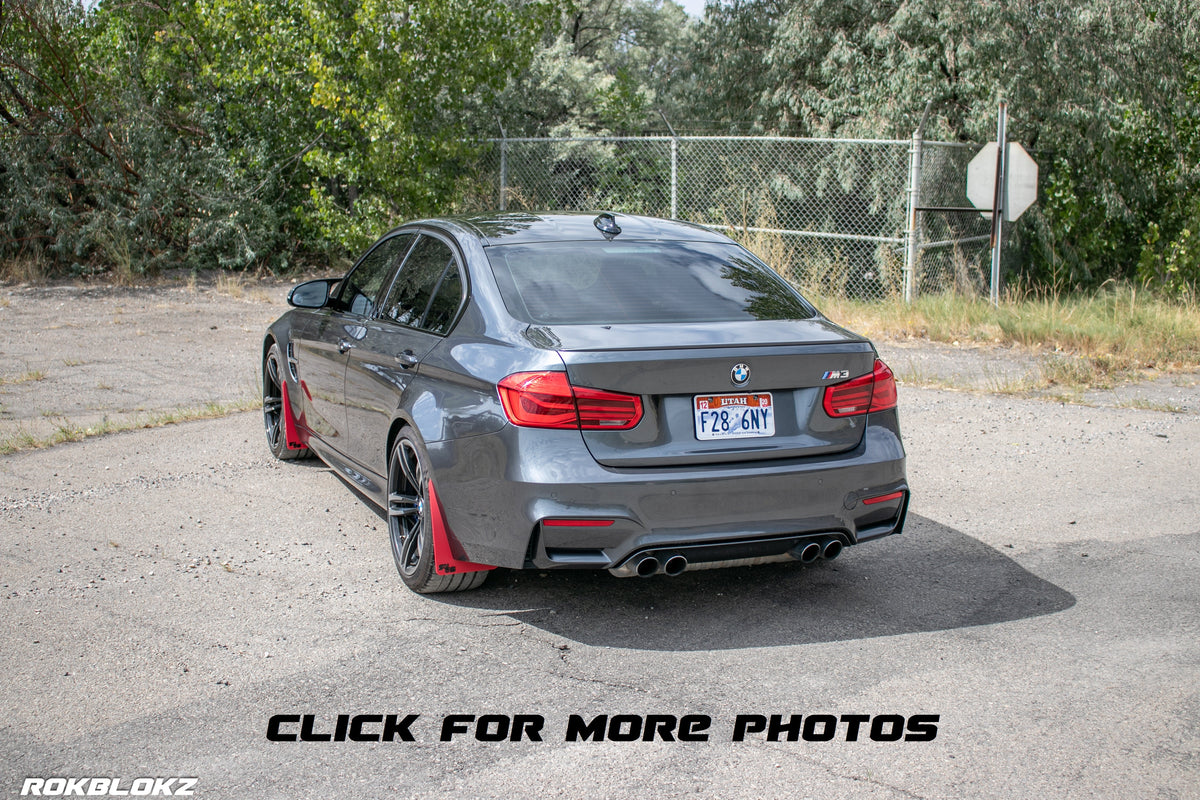 RokBlokz - BMW M3 F80 2014-2018 Splash Guards &amp; Rally Mud Flaps