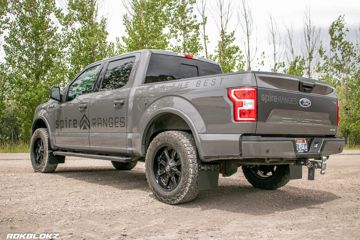 RokBlokz - Ford F-150 2015-2020 Step Back Mud Flaps