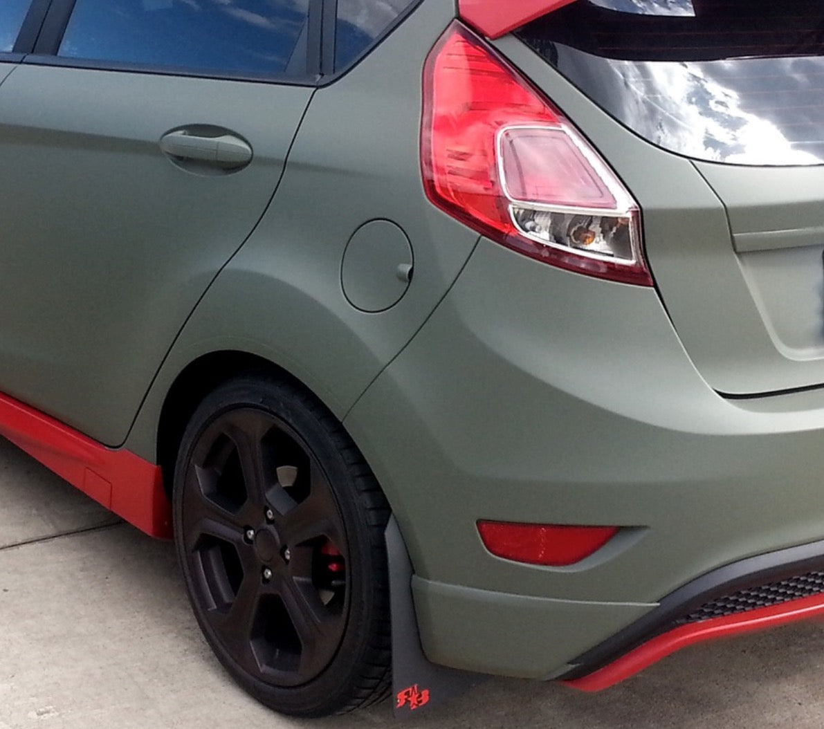 RokBlokz - Ford Fiesta (6th Gen) 2011-2019 Rally Mud Flaps