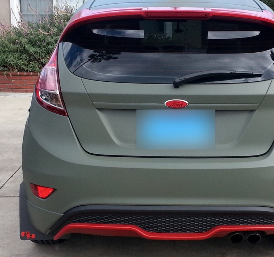 RokBlokz - Ford Fiesta (6th Gen) 2011-2019 Rally Mud Flaps