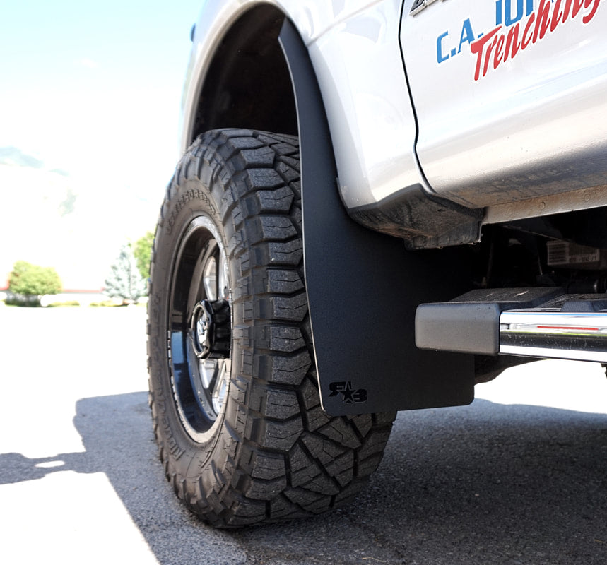 RokBlokz - Ford F-250 F-350 SUPER DUTY 2017+ SRW Mud Flaps