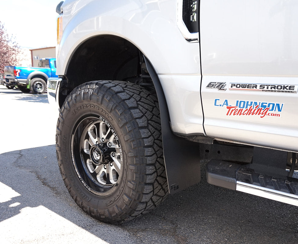 RokBlokz - Ford F-250 F-350 SUPER DUTY 2017+ SRW Mud Flaps