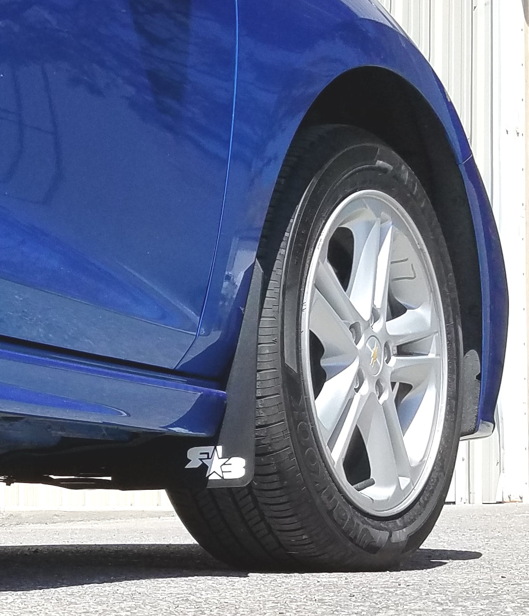 17-19 Chevrolet Cruze FT Rokblokz Rally Mud Flaps in Original