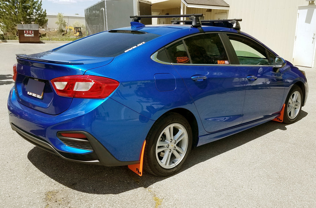 17-19 Chevrolet Cruze FT Rokblokz Rally Mud Flaps in Original