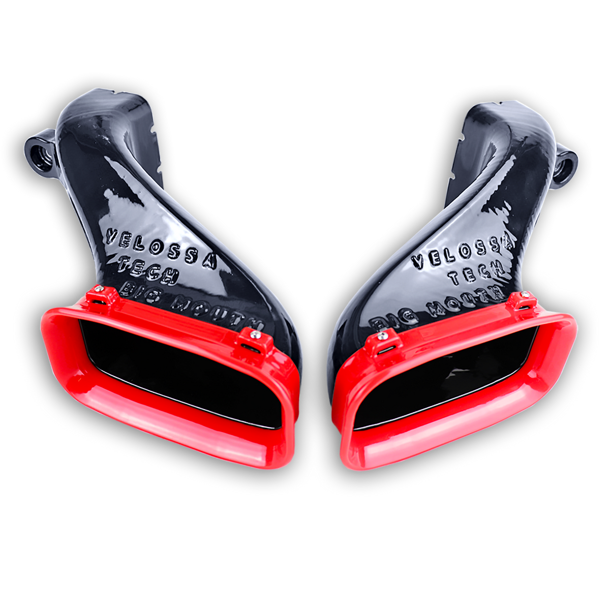 Velossa Tech - 2017-2023+ Kia Stinger 3.3T/2.0T/2.5T Dual BIG MOUTH Ram Air Intake Snorkels