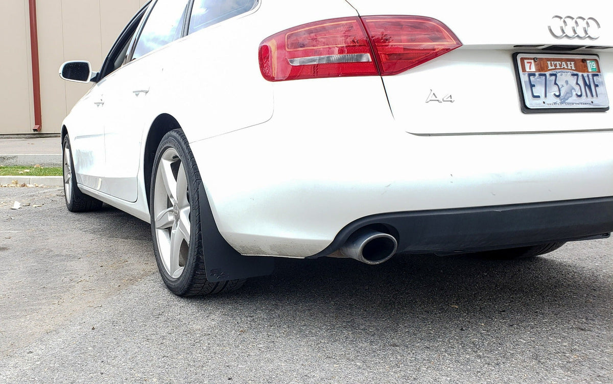 08-11 Audi A4 Wagon FT Rokblokz Rally Mud Flaps in Original