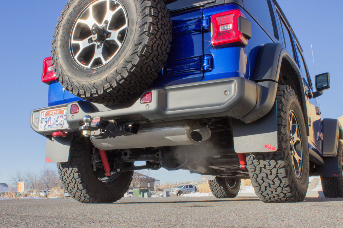 RokBlokz - Jeep Wrangler (JL, JLU) 2018+ Quick Release Mud Flaps - Front &amp; Rear