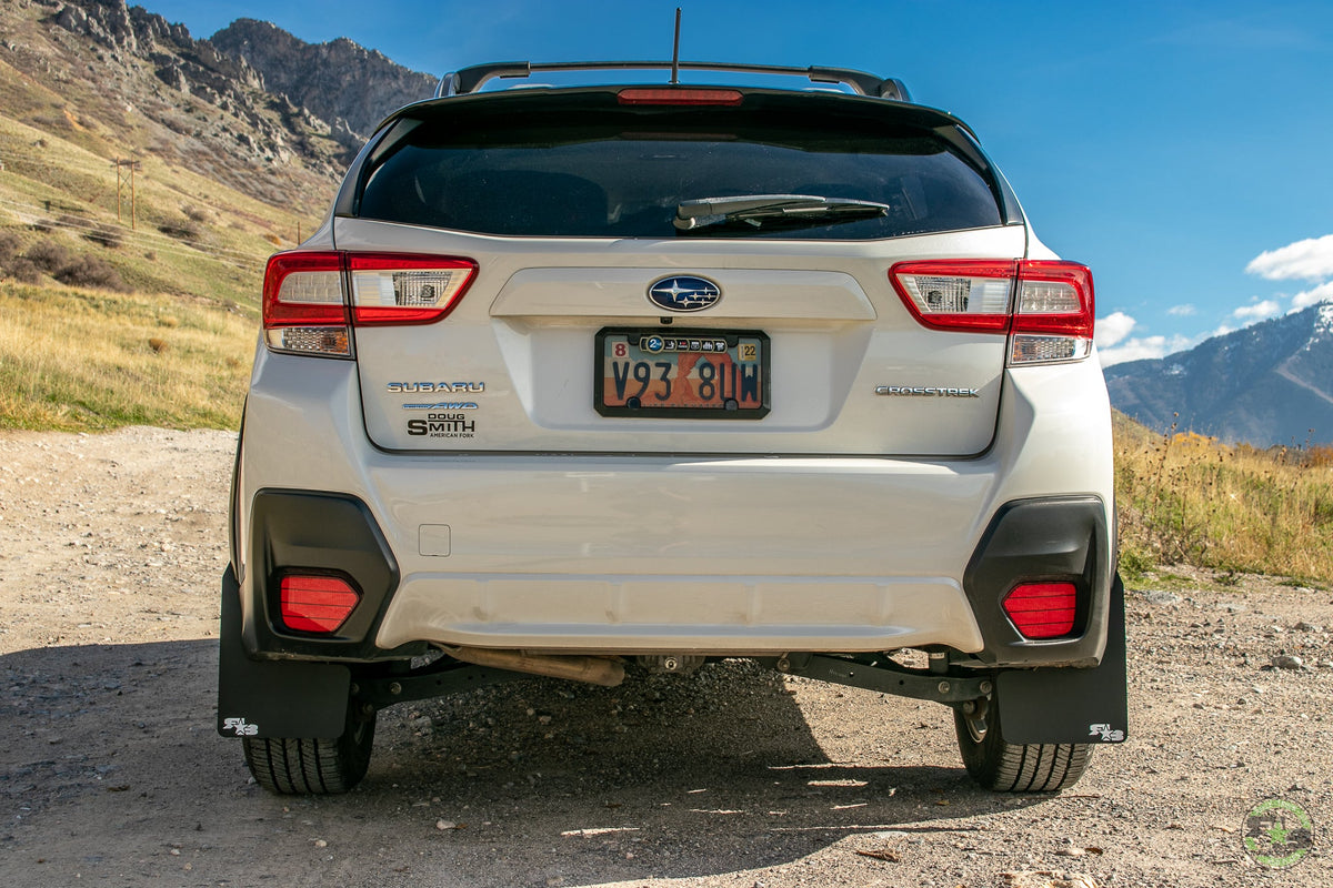 2018 Subaru Crosstrek FT. Rokblokz Mud flaps in Original