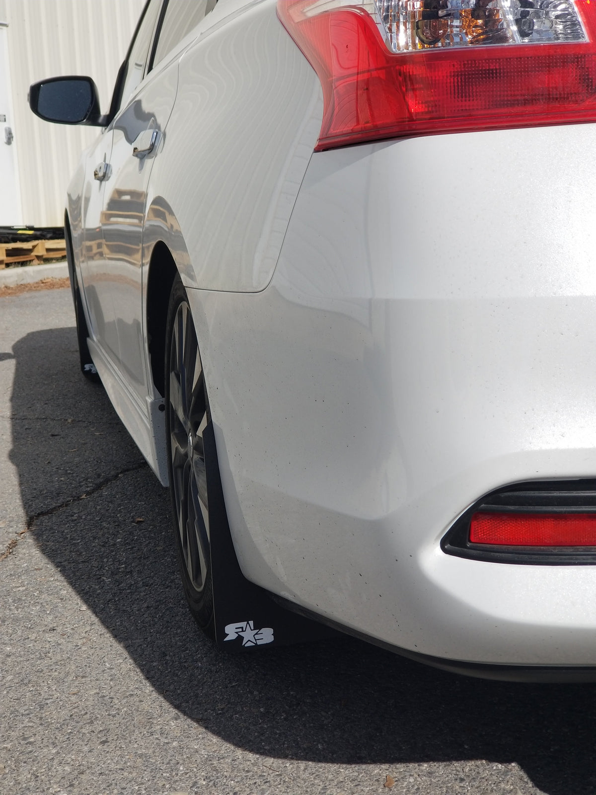 RokBlokz - Nissan Sentra 2013-2019 Rally Mud Flaps