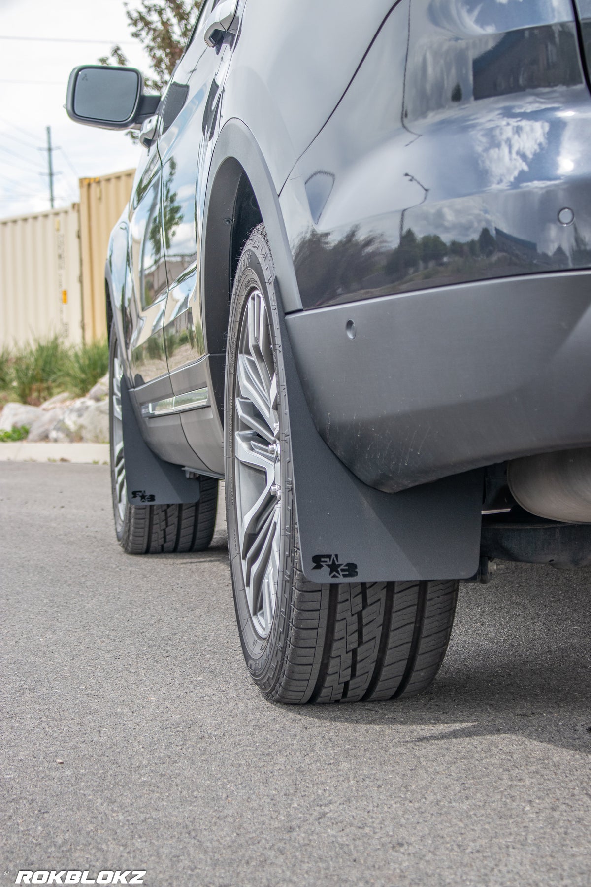 2019 Ford Explorer FT. Rokblokz Mud Flaps in Original Size