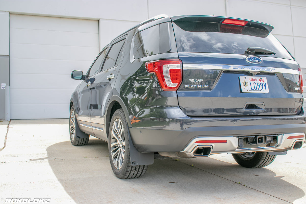 2019 Ford Explorer FT. Rokblokz Mud Flaps in Original Size